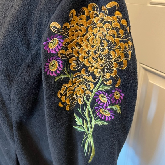 Bob Mackie Wearable Art Fleece Jacket - Picture 2 of 6